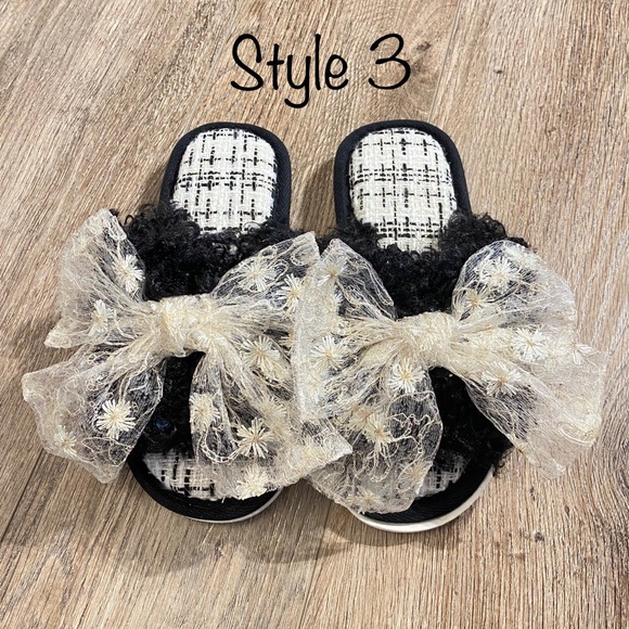 Handmade ultra soft Bridal Slippers - Picture 2 of 7